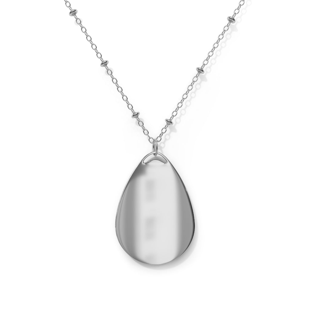 Olive Branch Oval Necklace