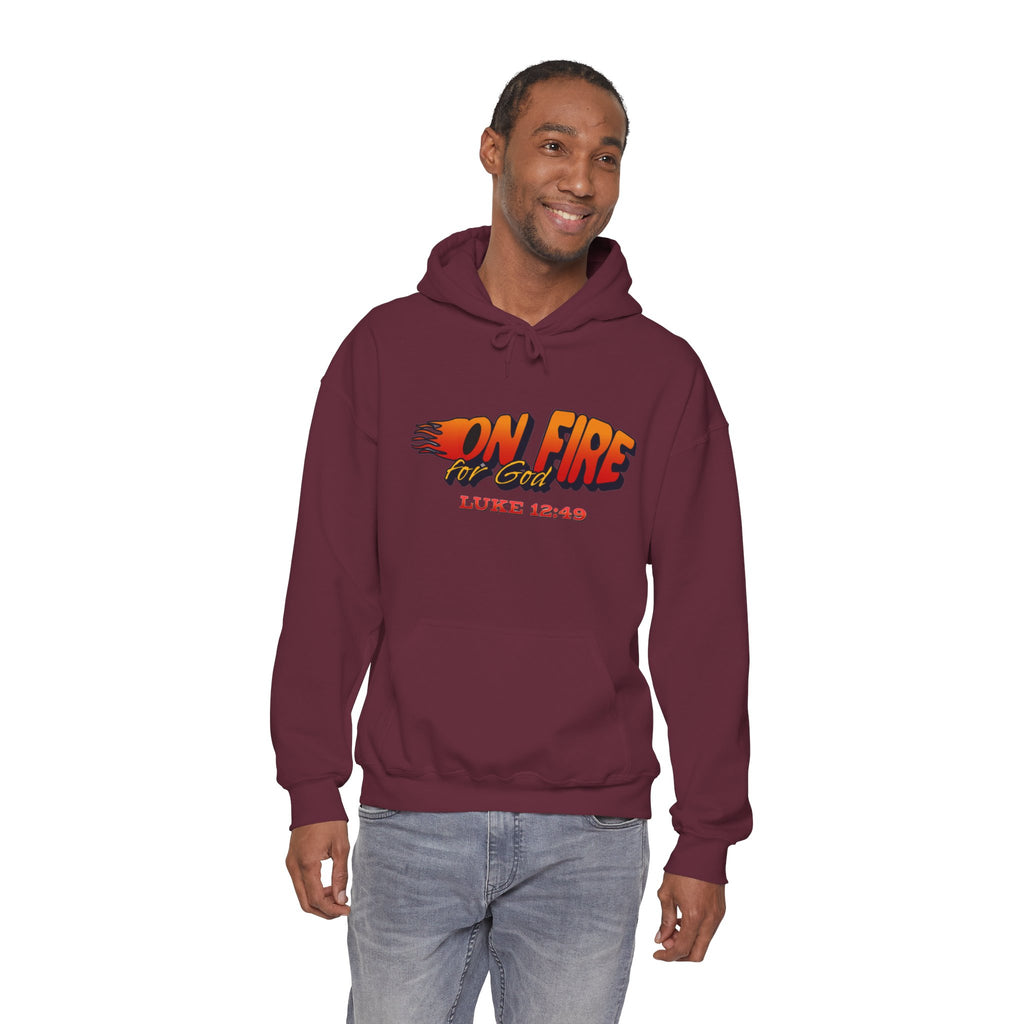 On Fire For God Hoodie