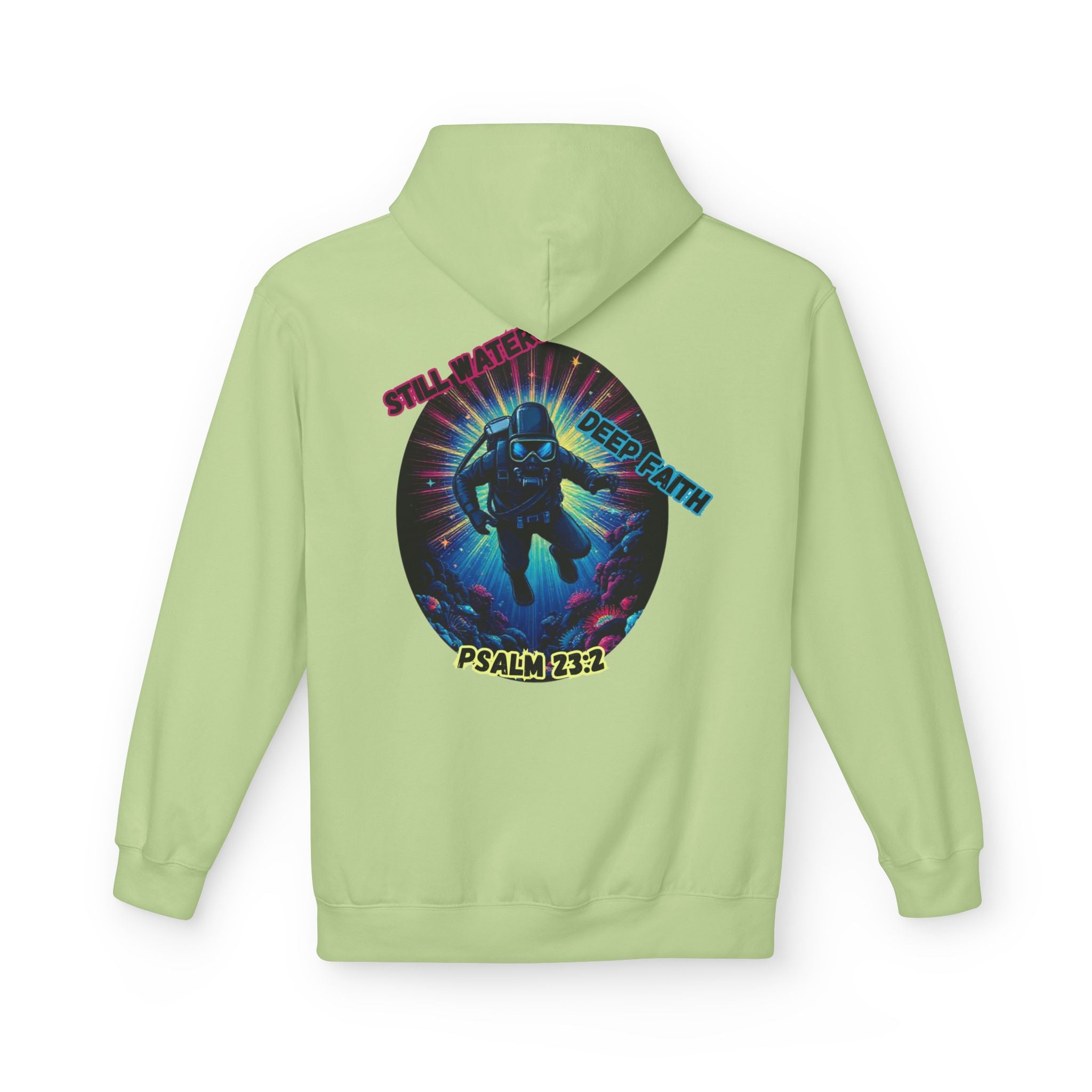 Psalm 23:2 Graphic Hoodie