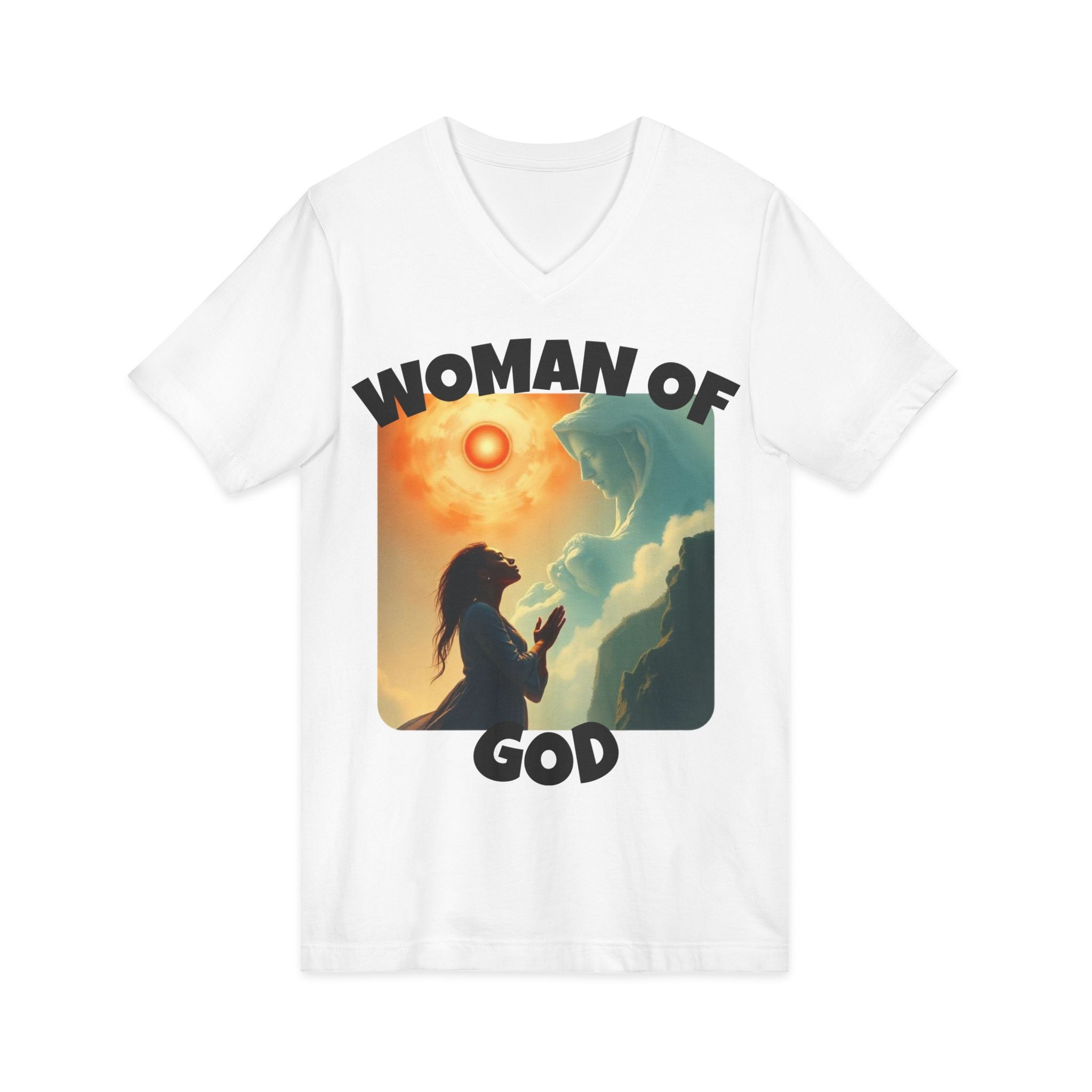 Woman Of God V-Neck