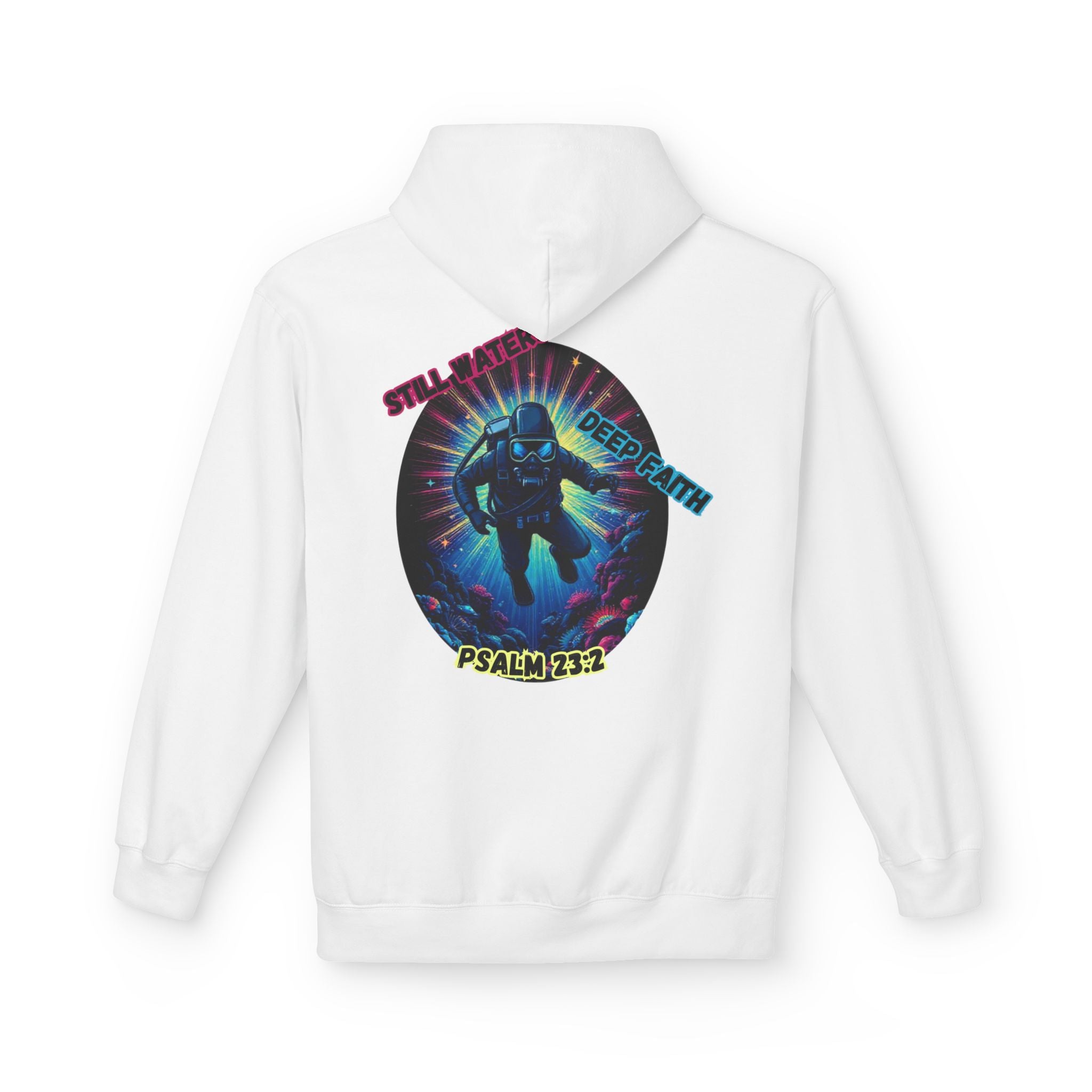 Psalm 23:2 Graphic Hoodie