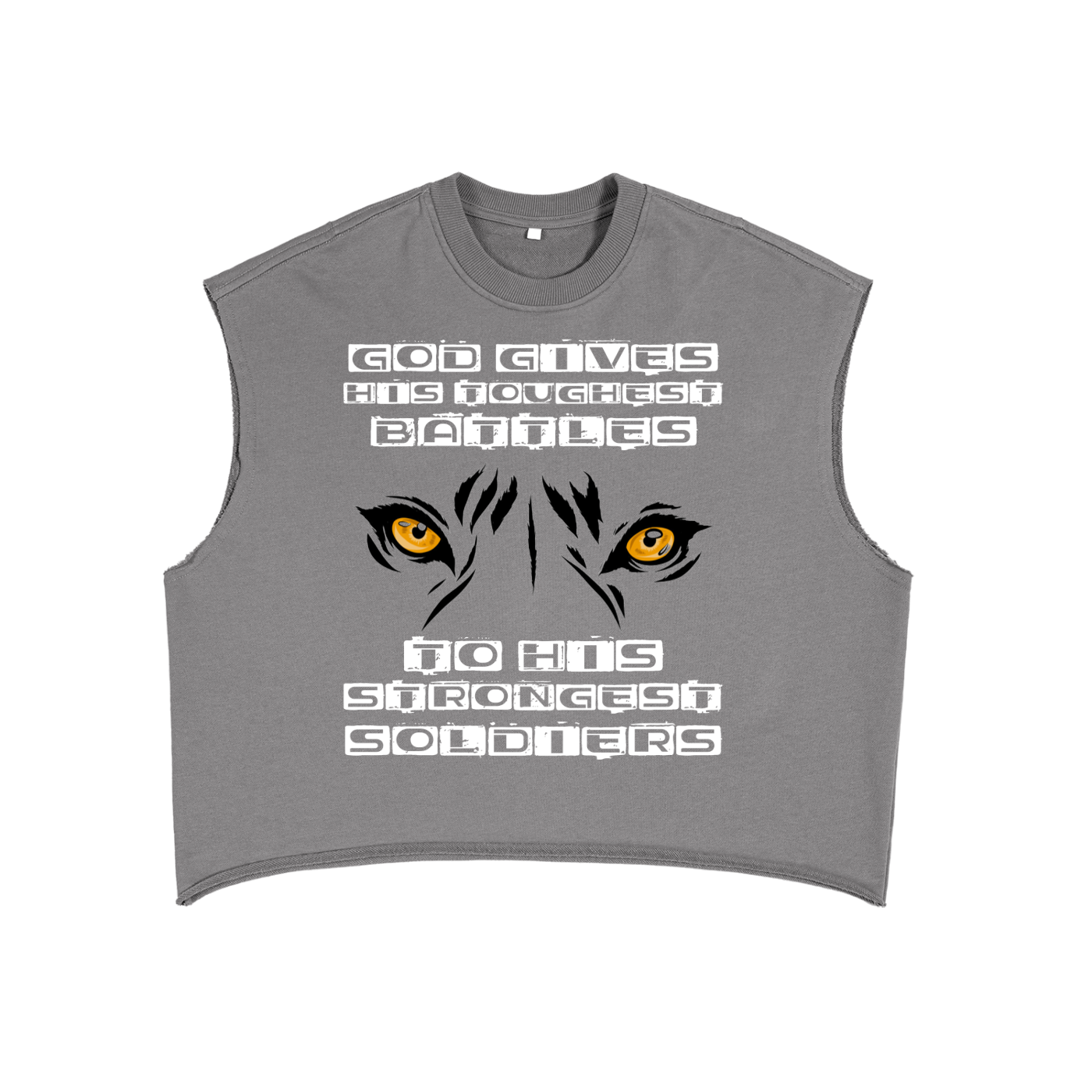 God's Toughest Soldier Boxy Tank Top