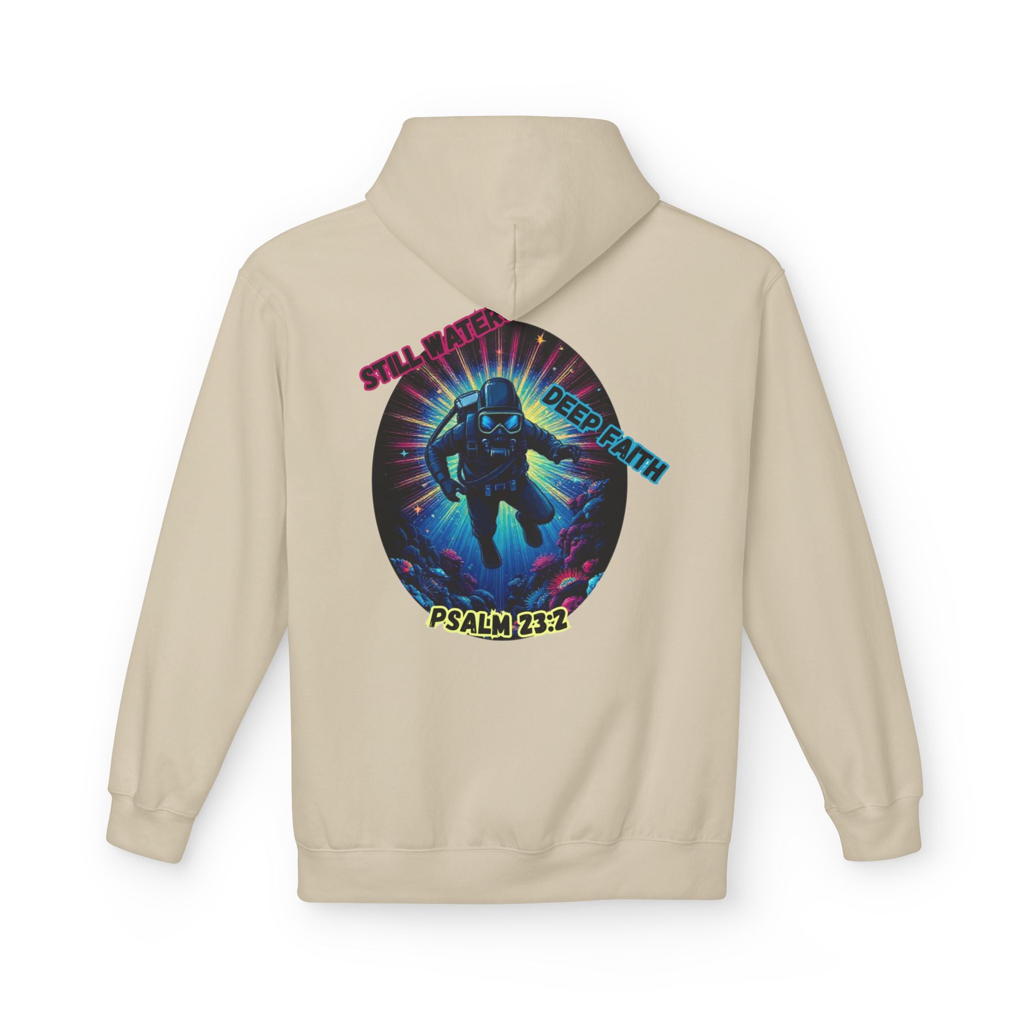 Psalm 23:2 Graphic Hoodie