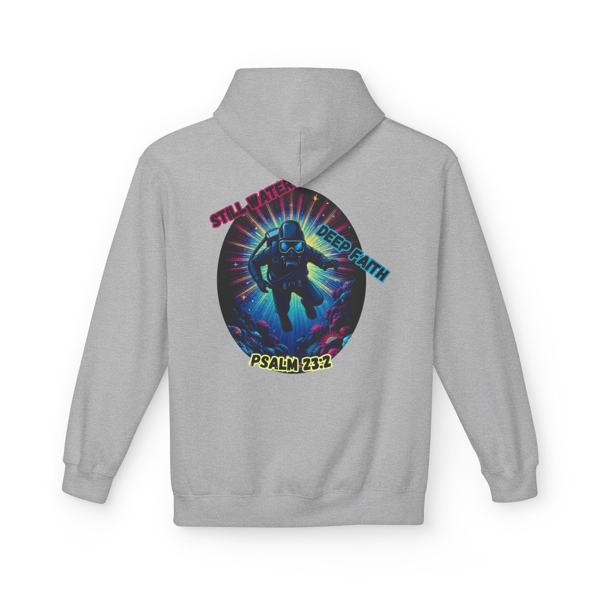 Psalm 23:2 Graphic Hoodie