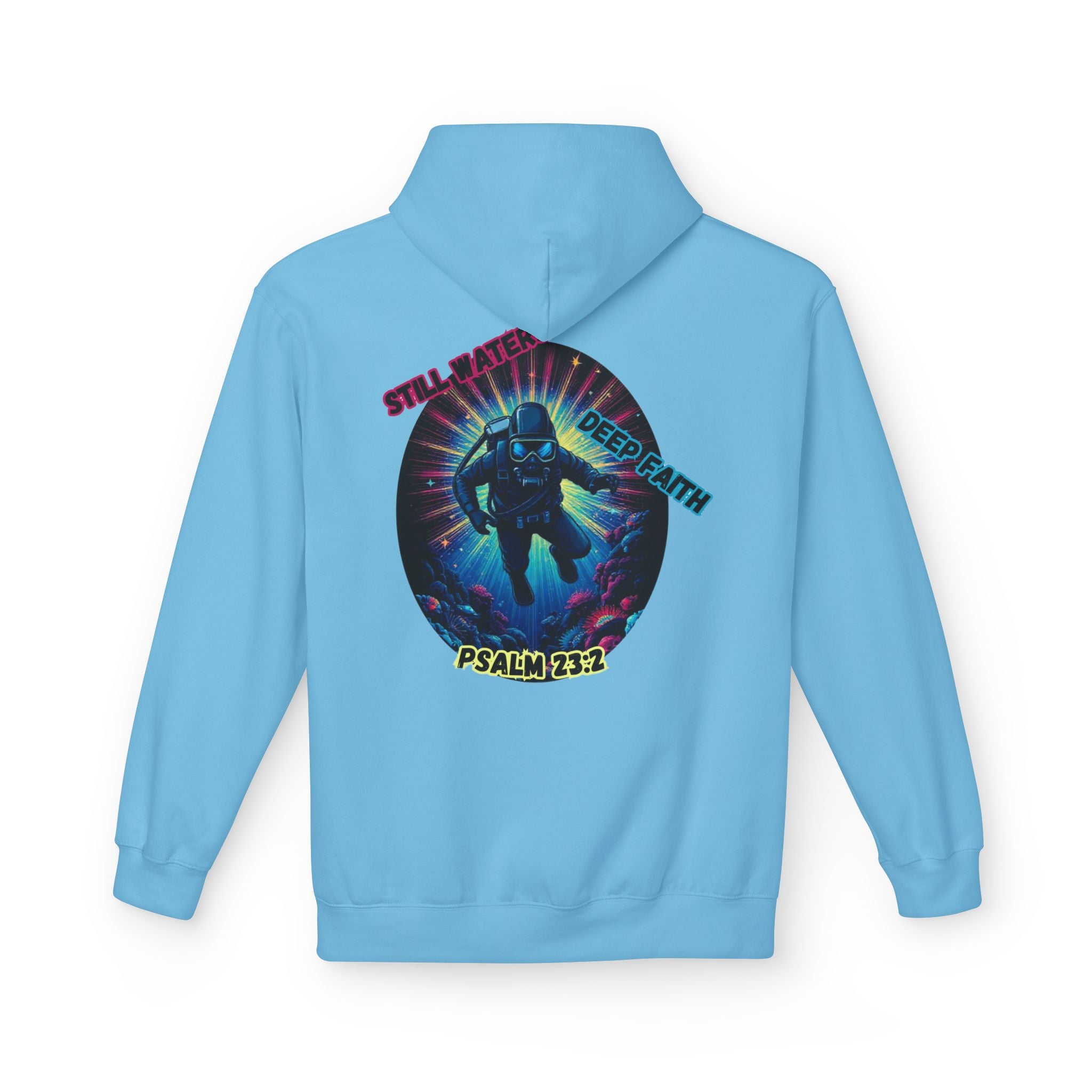 Psalm 23:2 Graphic Hoodie